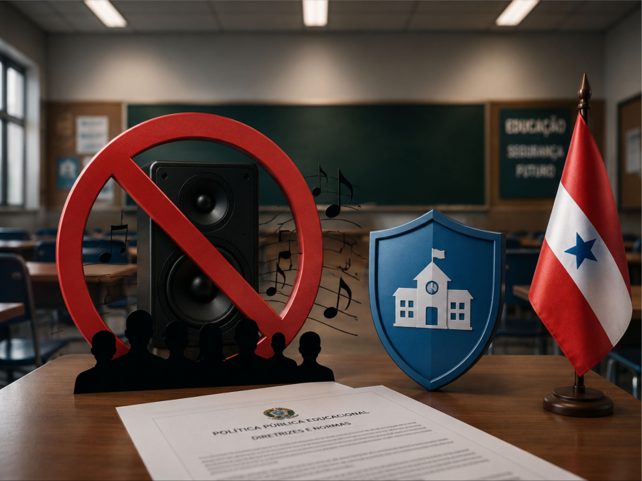 Lei proíbe músicas com apologia ao crime, drogas e conteúdo sexual em escolas do Pará