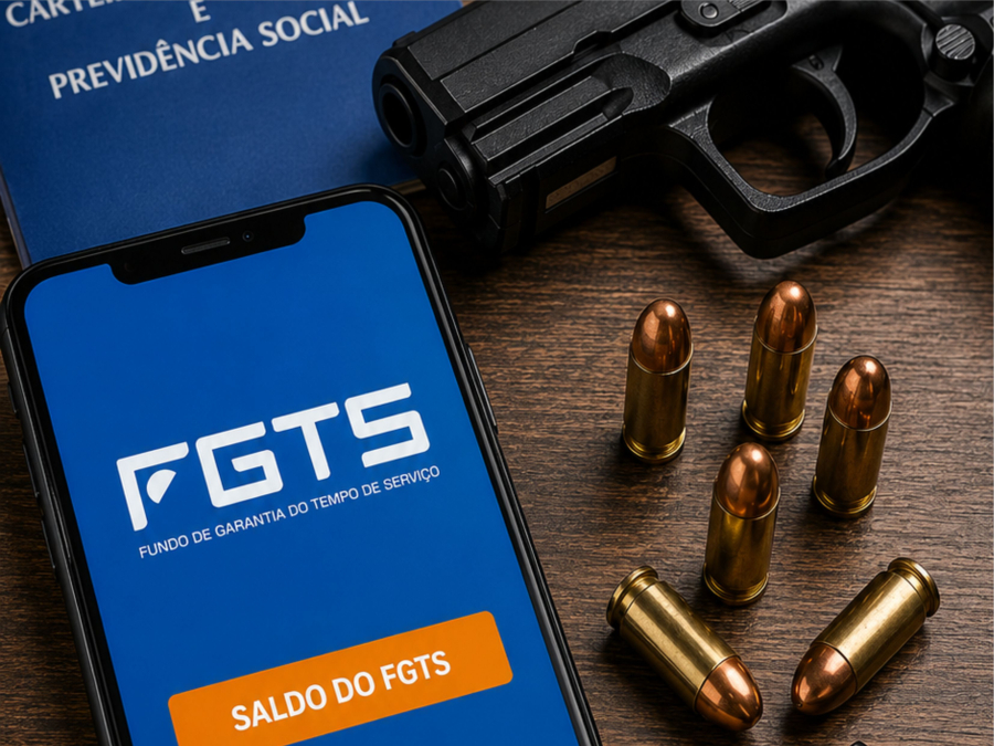 Projeto que libera uso do FGTS para compra de armas avança na Câmara e abre nova polêmica sobre finalidade do fundo