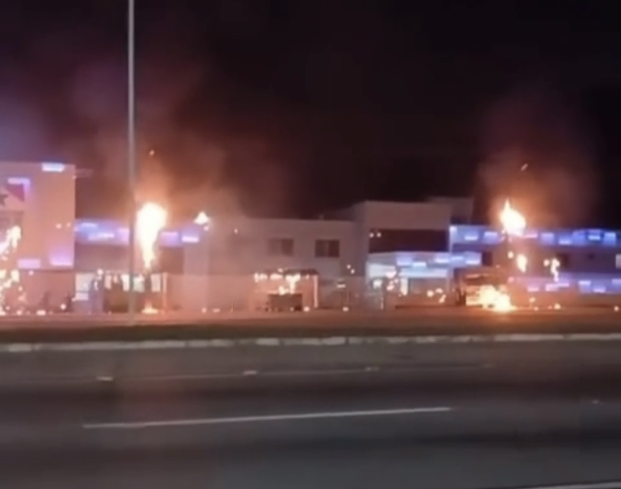 Incêndio em rede elétrica atinge Hospital Anita Gerosa e provoca apagão em Ananindeua.