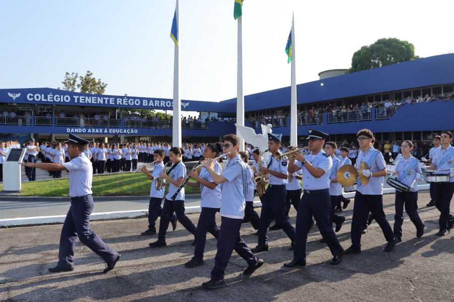 Colégio Tenente Rêgo Barros recebe título de Patrimônio Cultural Imaterial de Belém.
