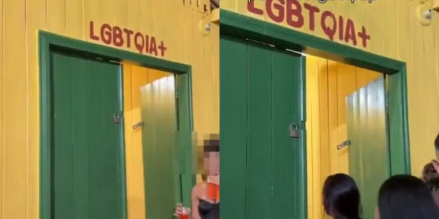 Banheiro LGBTQIA+ em festival no Marajó repercute nas redes sociais e divide opiniões.