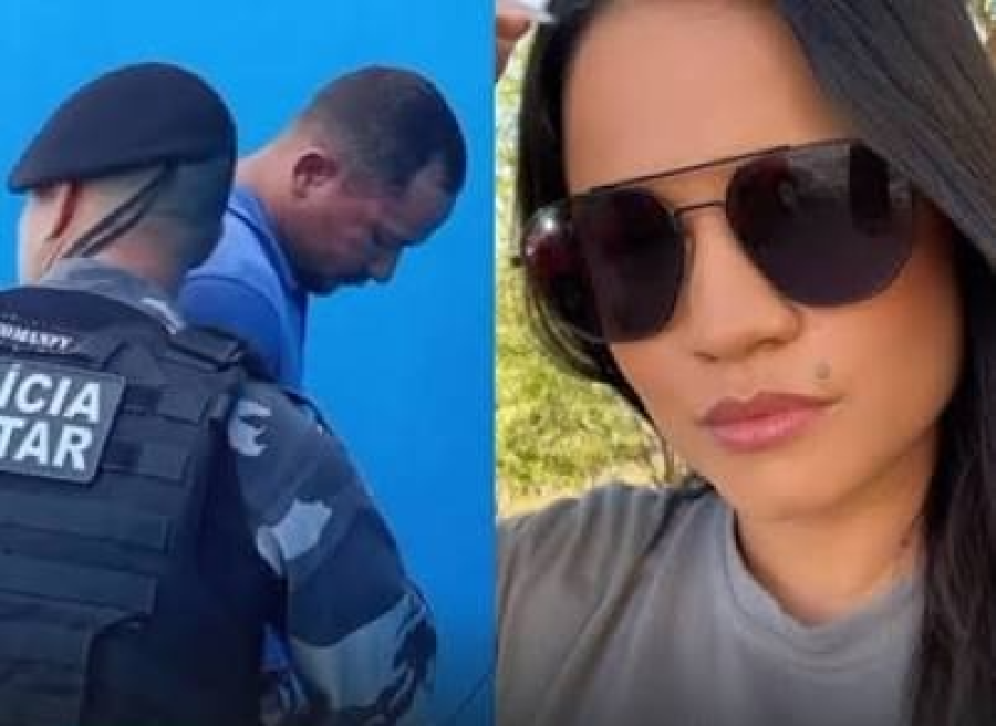 Preso o suspeito de envolvimento na morte da ex-companheira Layane Rodrigues.
